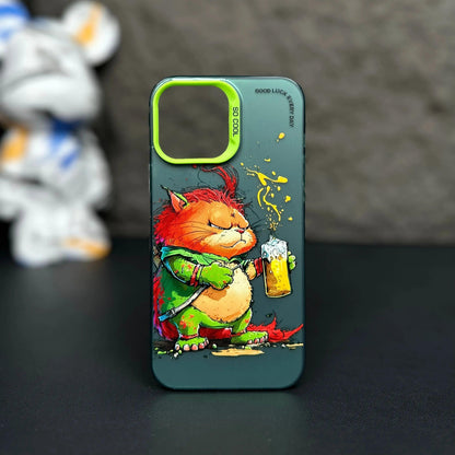 Lovely animals Art Painting Graffiti shockproof case Lovely24