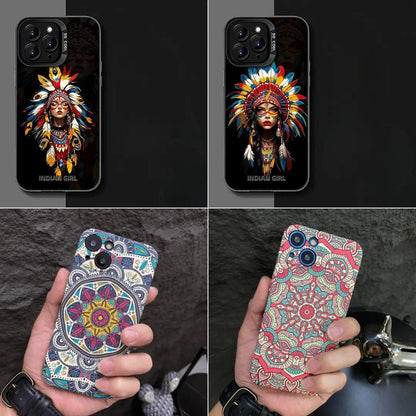 Medieval Retro American Indian Phone Case