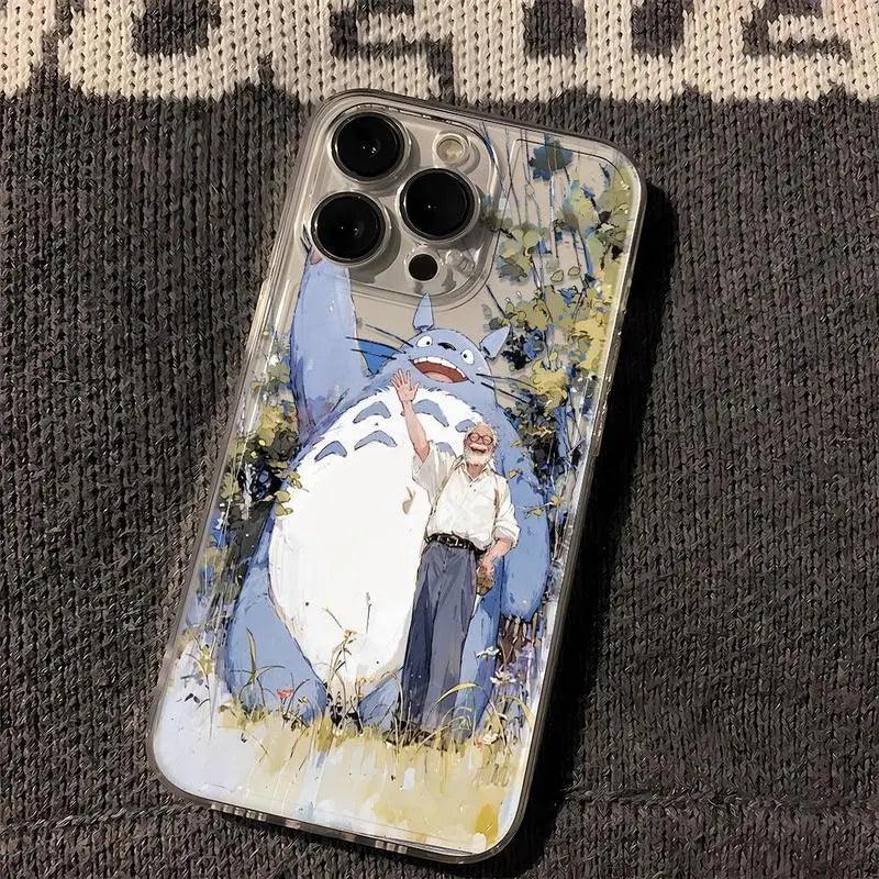 My Neighbor Totoro Hayao Miyazaki Chihiro phone case Miyazaki14