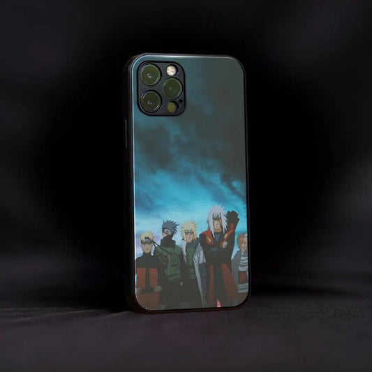 Naruto Anime Crew Glass Case
