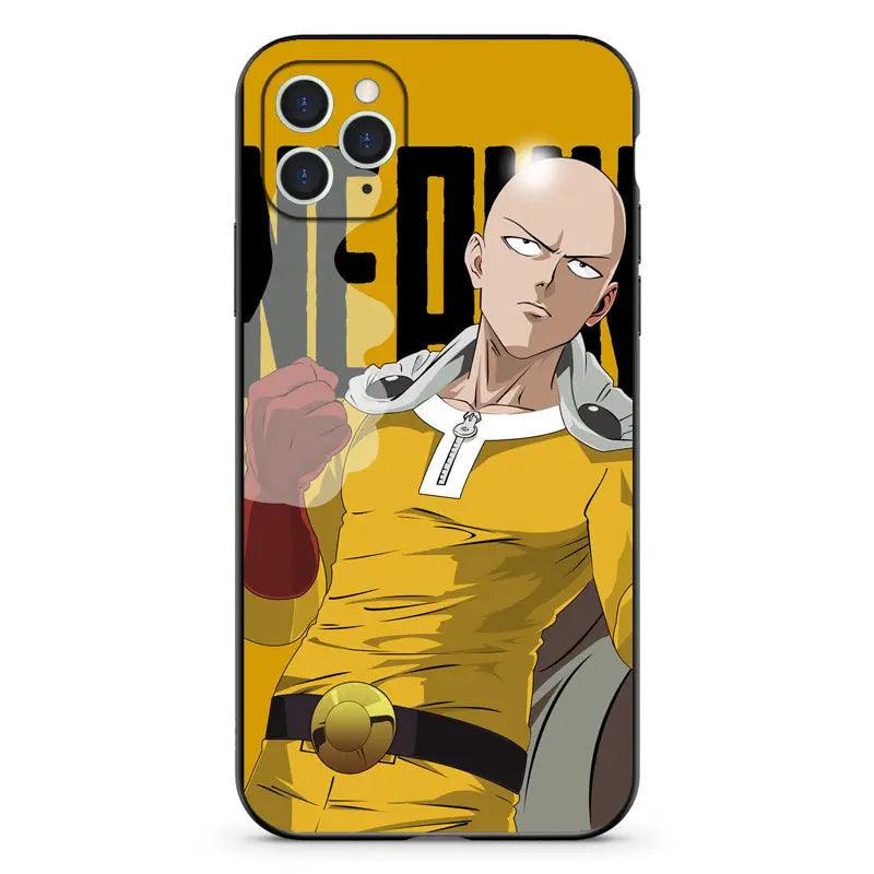 One Punch Man Anime Matte Protective Phone Cases Punch7