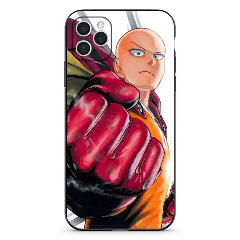 One Punch Man Anime Matte Protective Phone Cases Punch18
