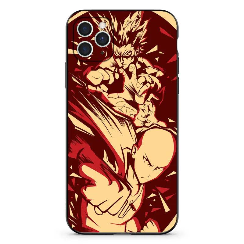 One Punch Man Anime Matte Protective Phone Cases Punch5