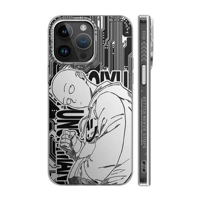 One Punch Man Anime Matte Protective Phone Cases Punch9