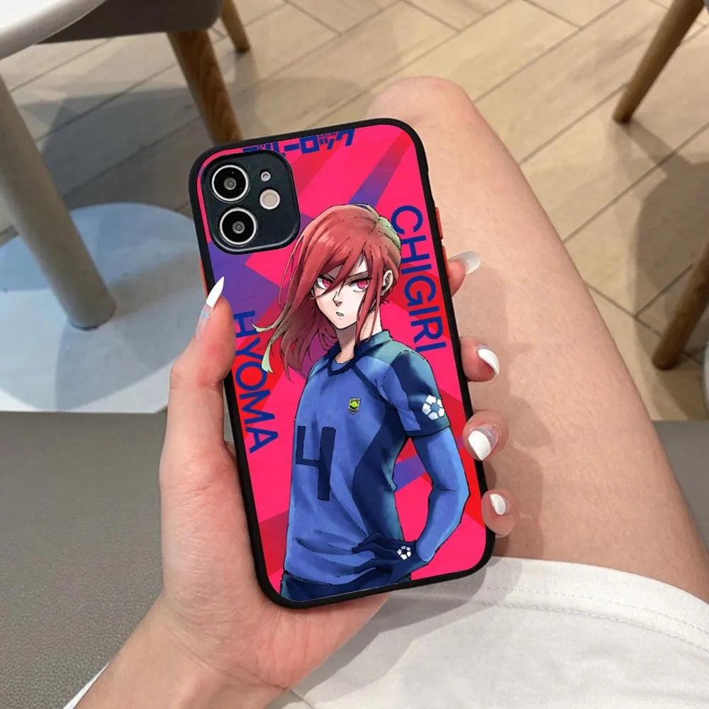 Blue Lock Anime Phone Case Blue14