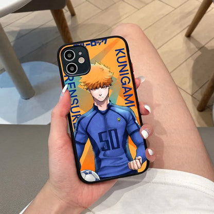 Blue Lock Anime Phone Case Blue10