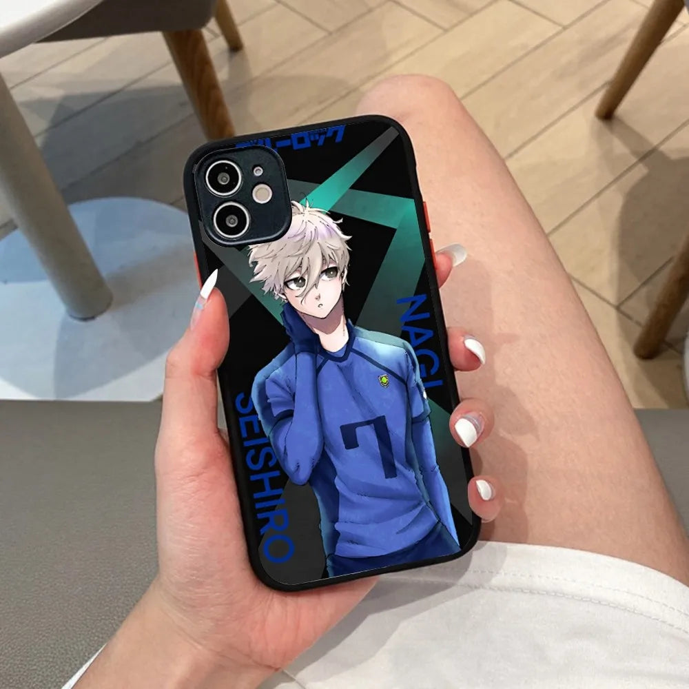 Blue Lock Anime Phone Case Blue8