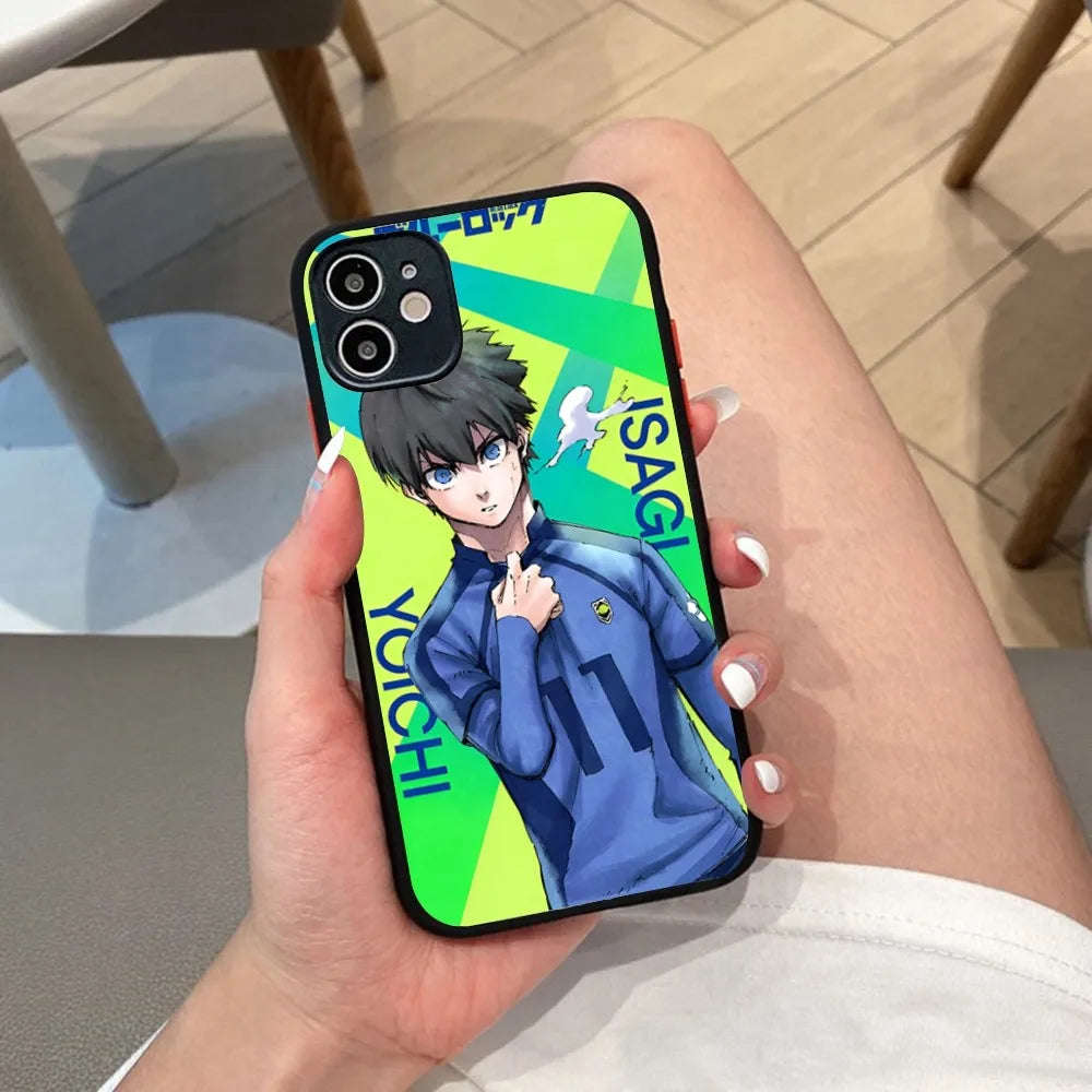 Blue Lock Anime Phone Case Blue7