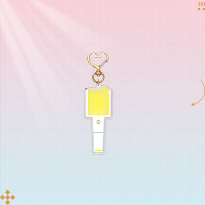 K-pop group support keychains