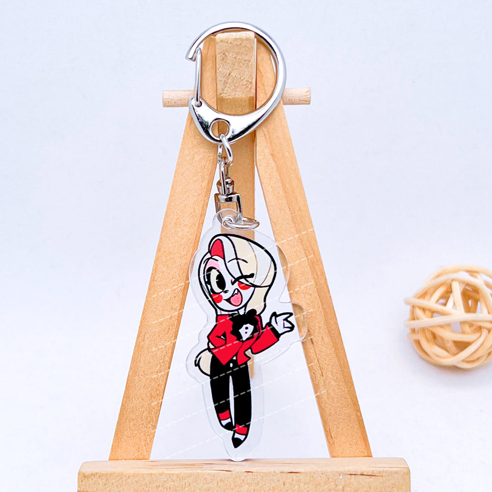 Hazbin Hotel Keychain Hell12