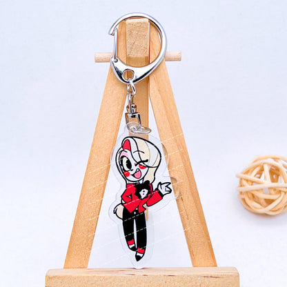 Hazbin Hotel Keychain Hell12