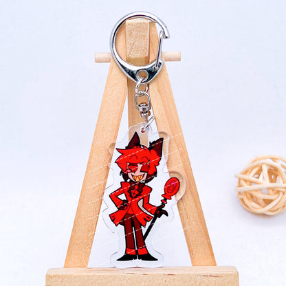 Hazbin Hotel Keychain Hell10