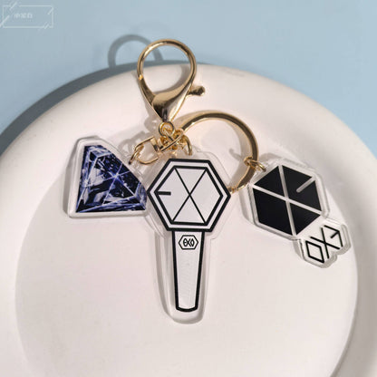 BTS, Blackpink, EXO, Twice keychains