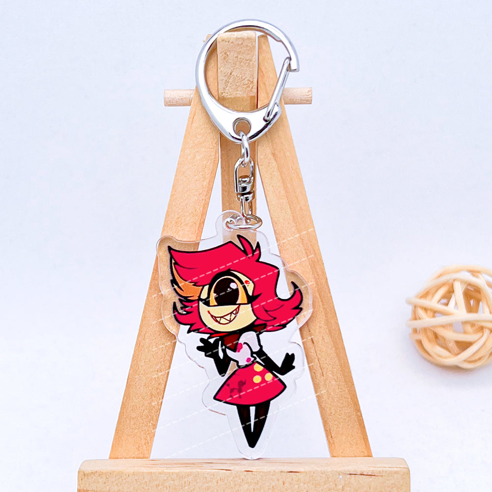 Hazbin Hotel Keychain Hell9