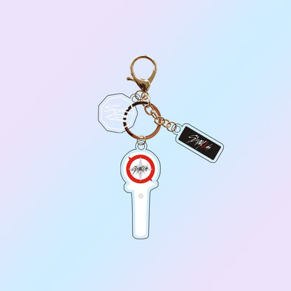 K-pop group support keychains
