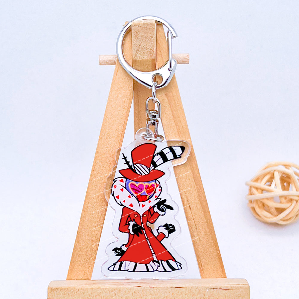 Hazbin Hotel Keychain Hell8