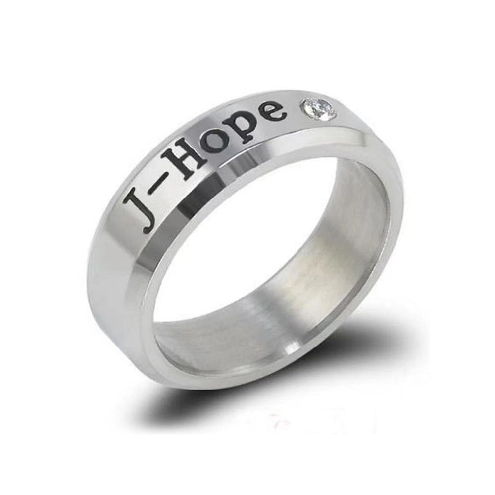BTS Sterling Silver Ring