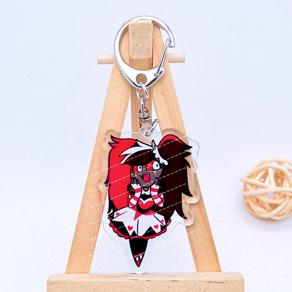 Hazbin Hotel Keychain Hell7