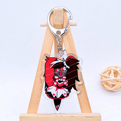 Hazbin Hotel Keychain Hell7