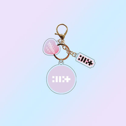 K-pop group support keychains