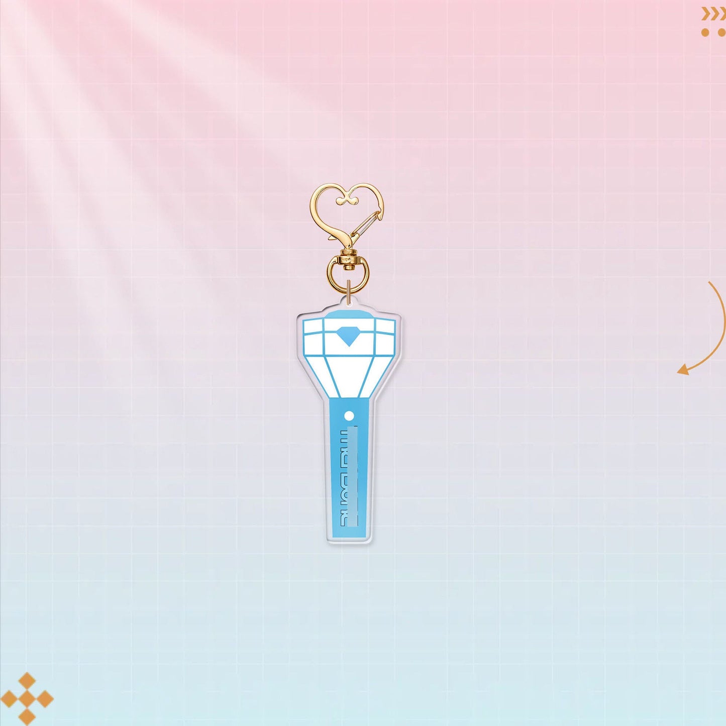 K-pop group support keychains