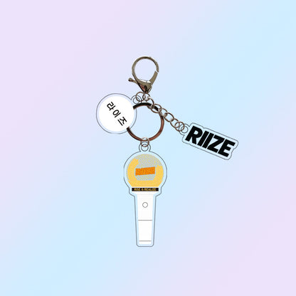K-pop group support keychains