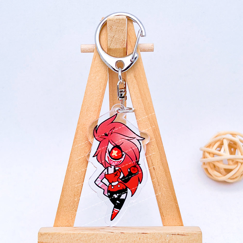 Hazbin Hotel Keychain Hell5