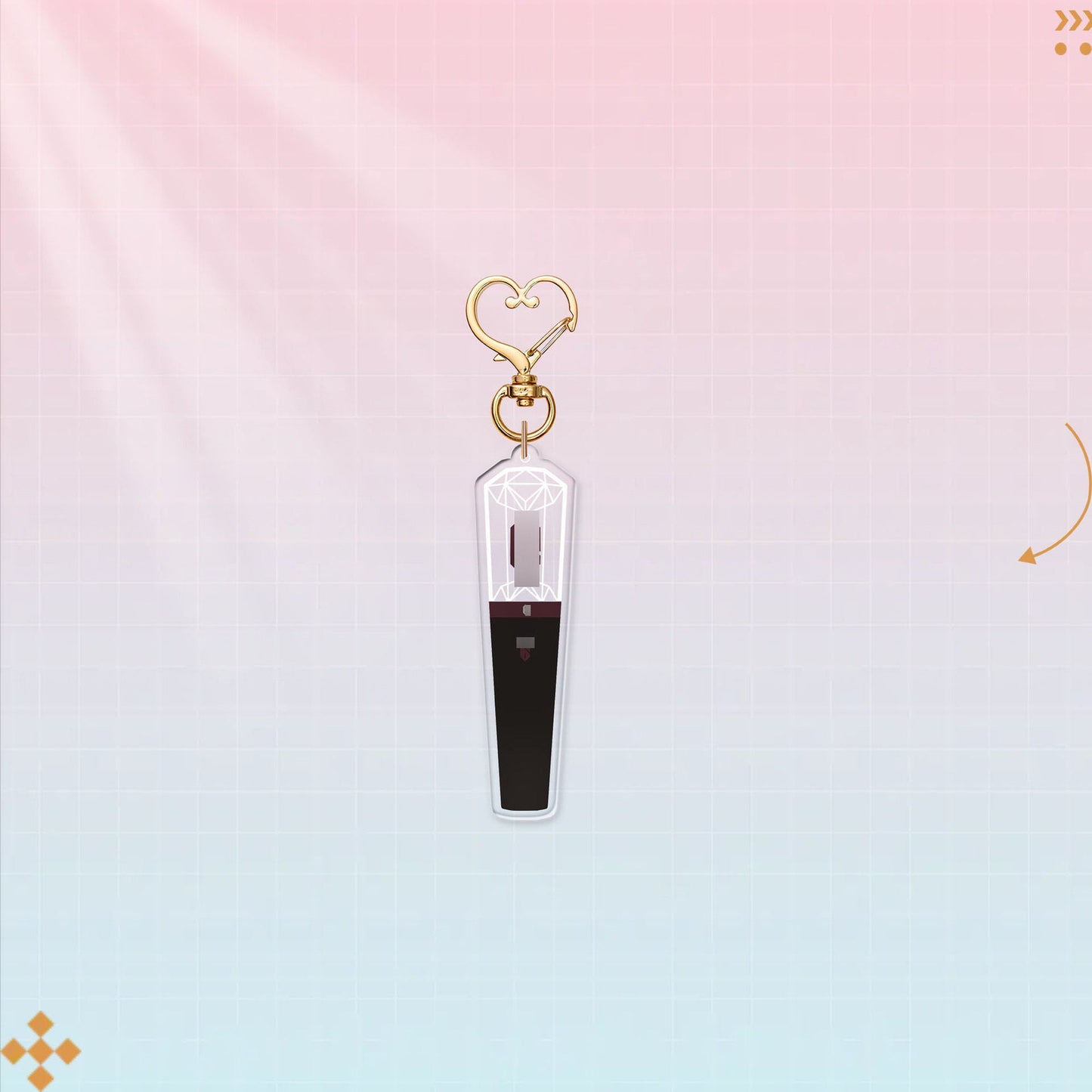 K-pop group support keychains