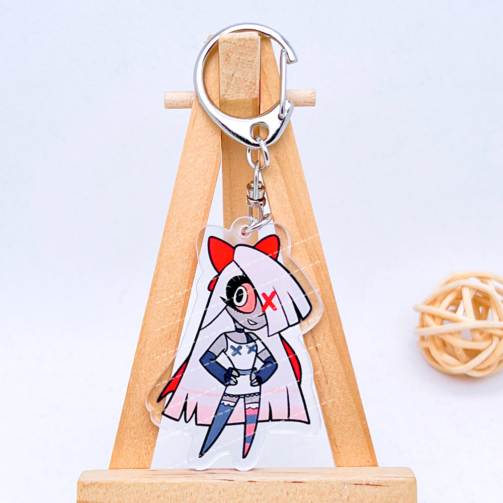 Hazbin Hotel Keychain Hell4