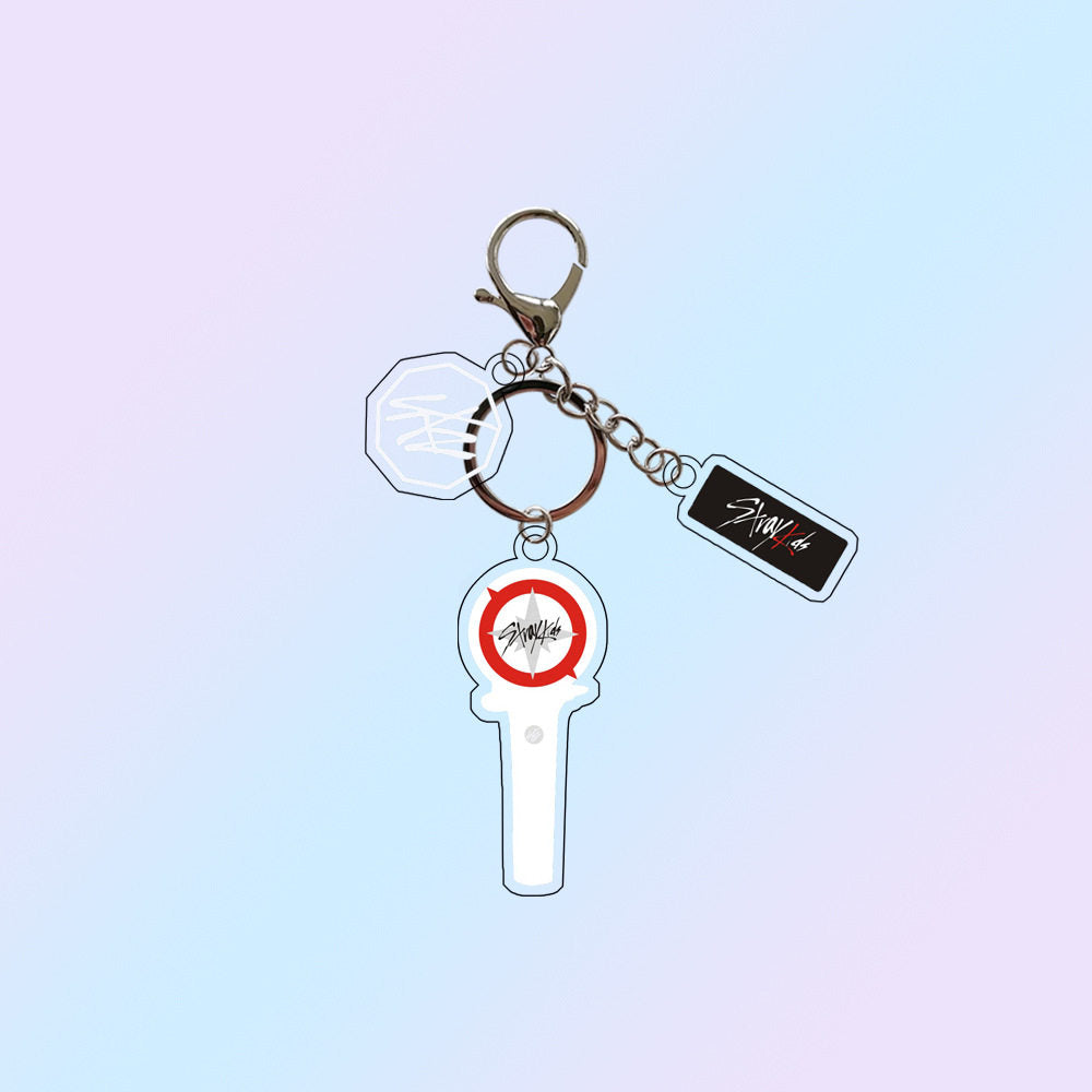 K-pop group support keychains