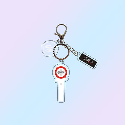 K-pop group support keychains