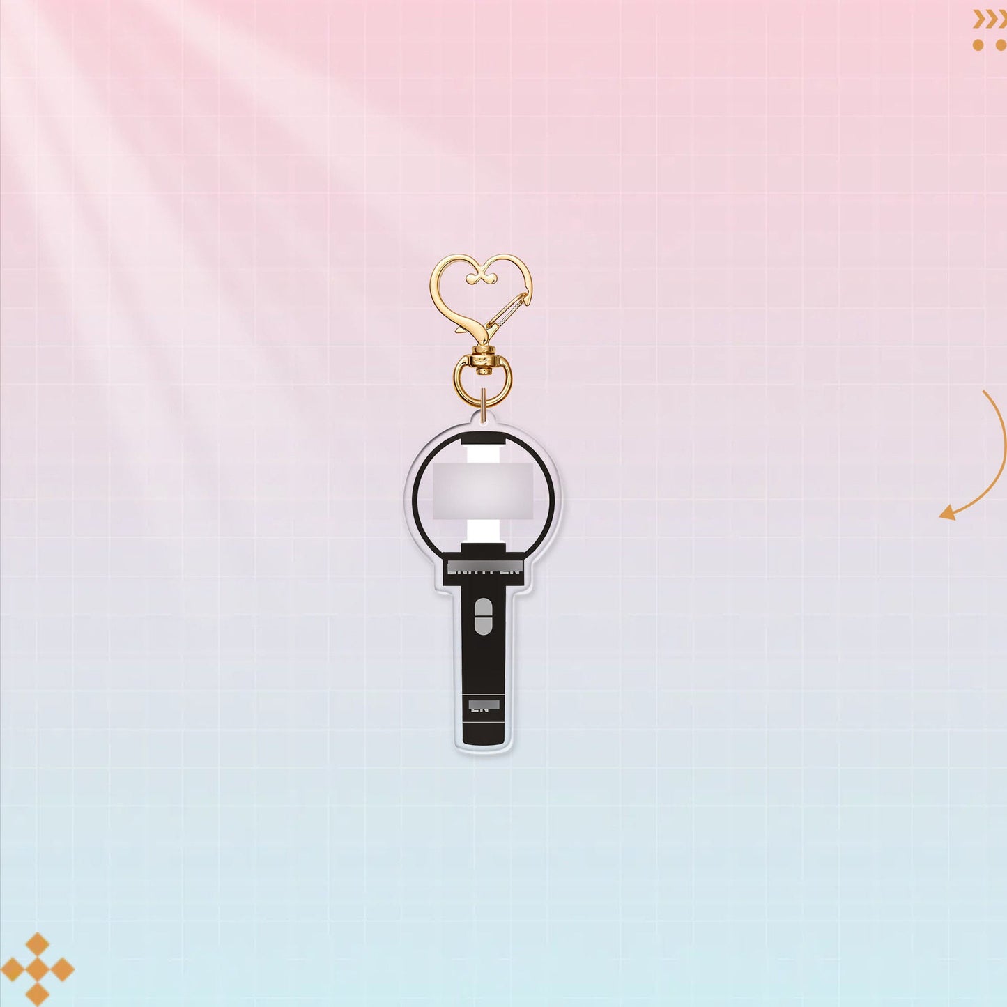 K-pop group support keychains