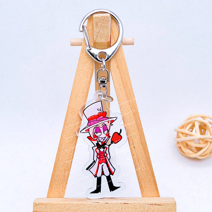 Hazbin Hotel Keychain Hell2