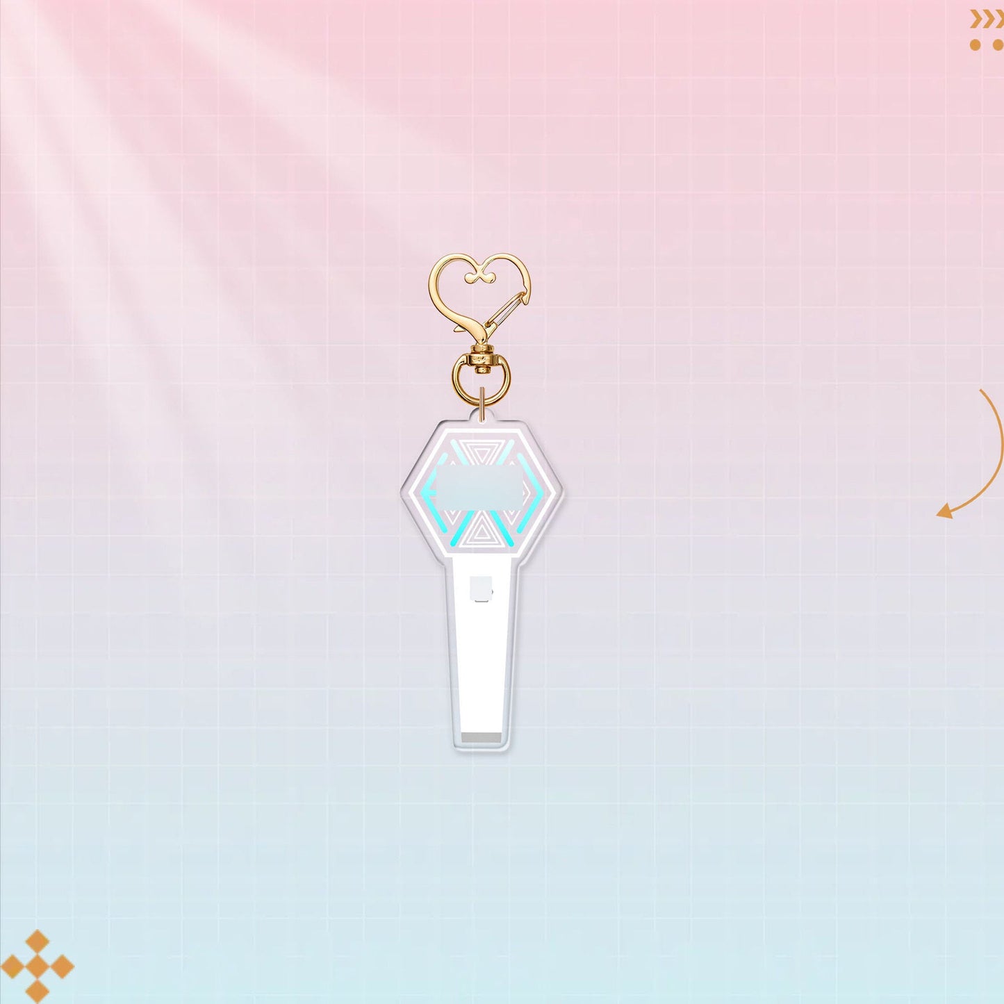 K-pop group support keychains