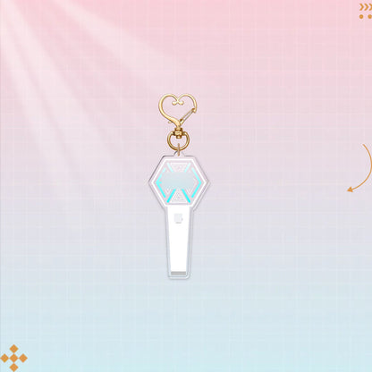 K-pop group support keychains