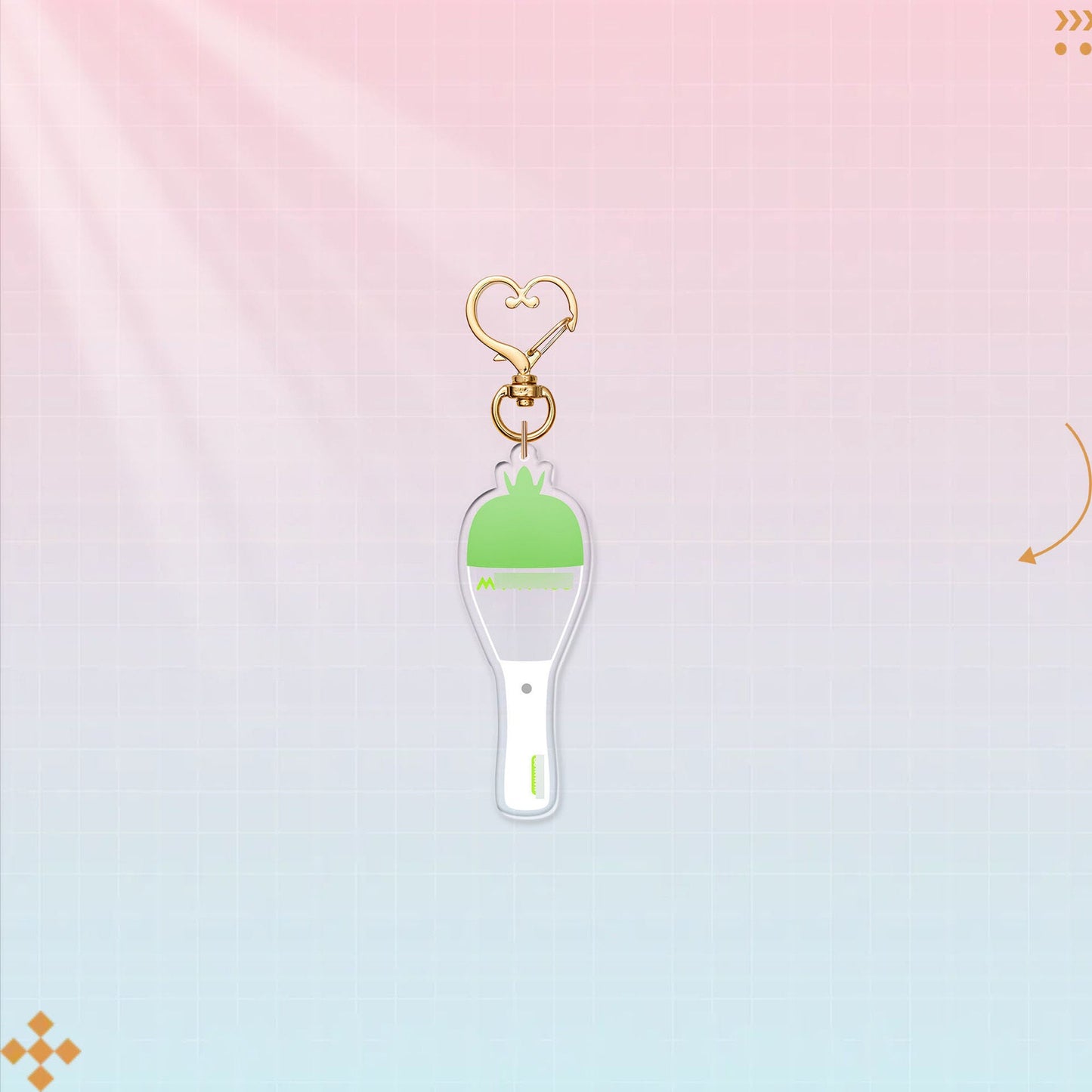 K-pop group support keychains