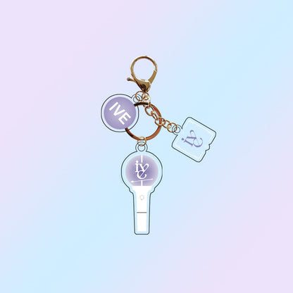 K-pop group support keychains