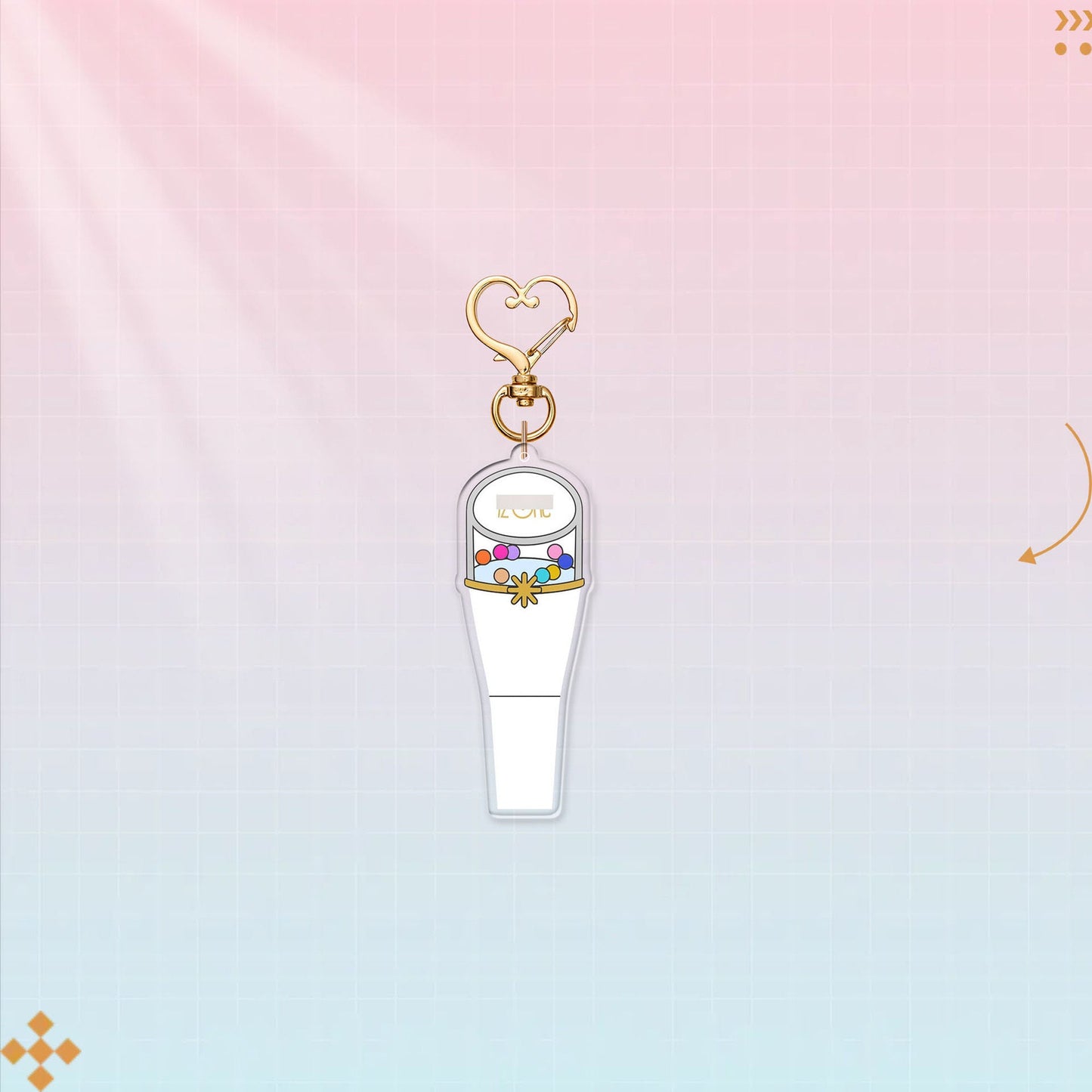 K-pop group support keychains