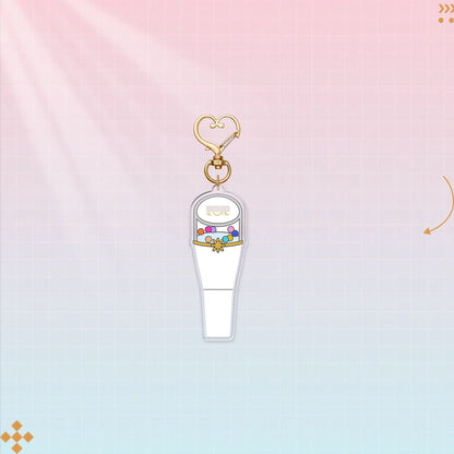 K-pop group support keychains