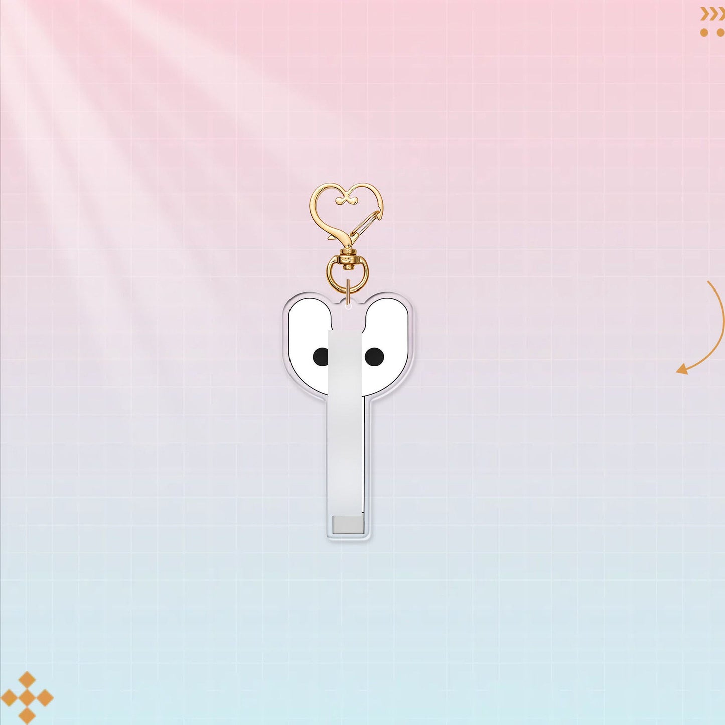K-pop group support keychains