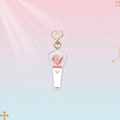 K-pop group support keychains