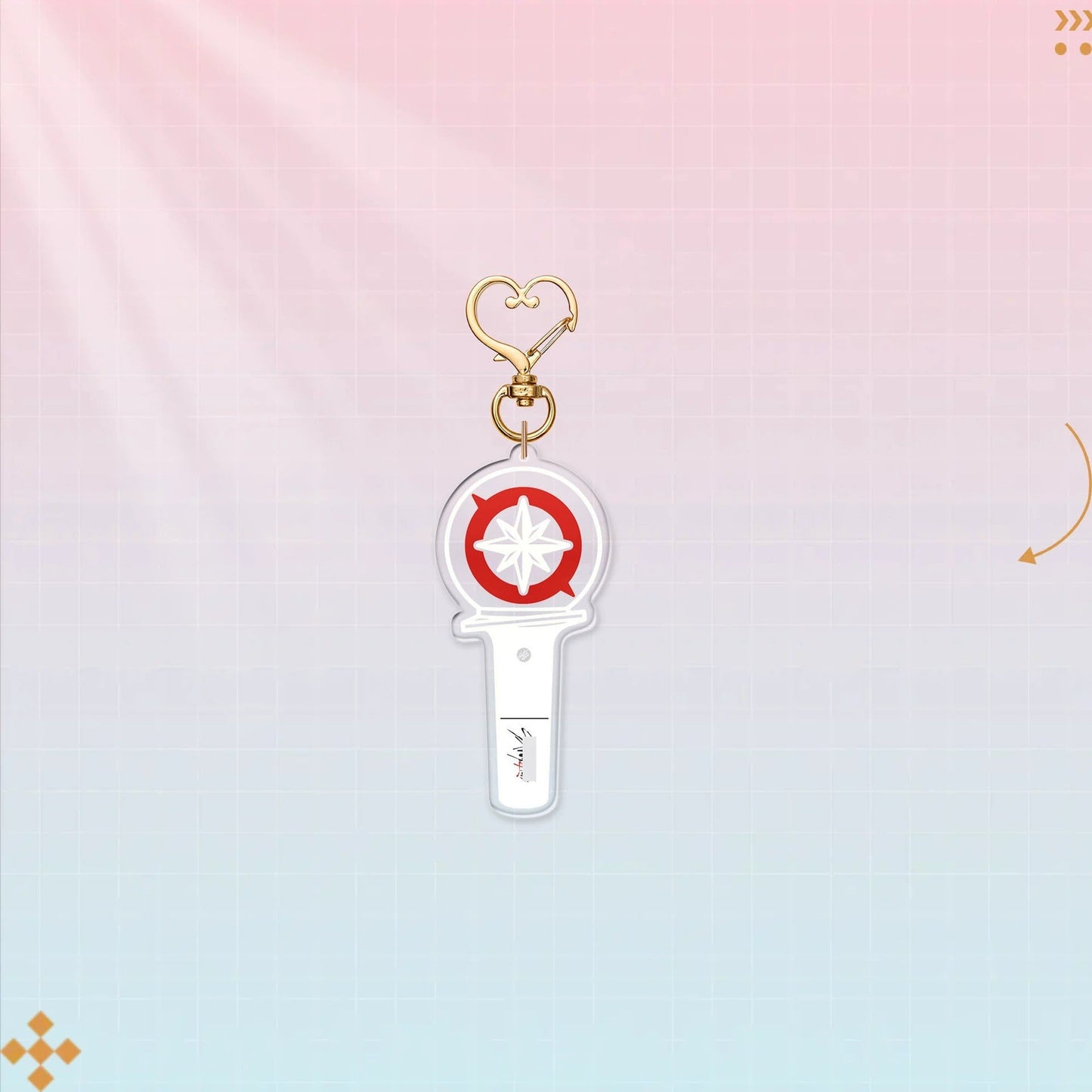 K-pop group support keychains