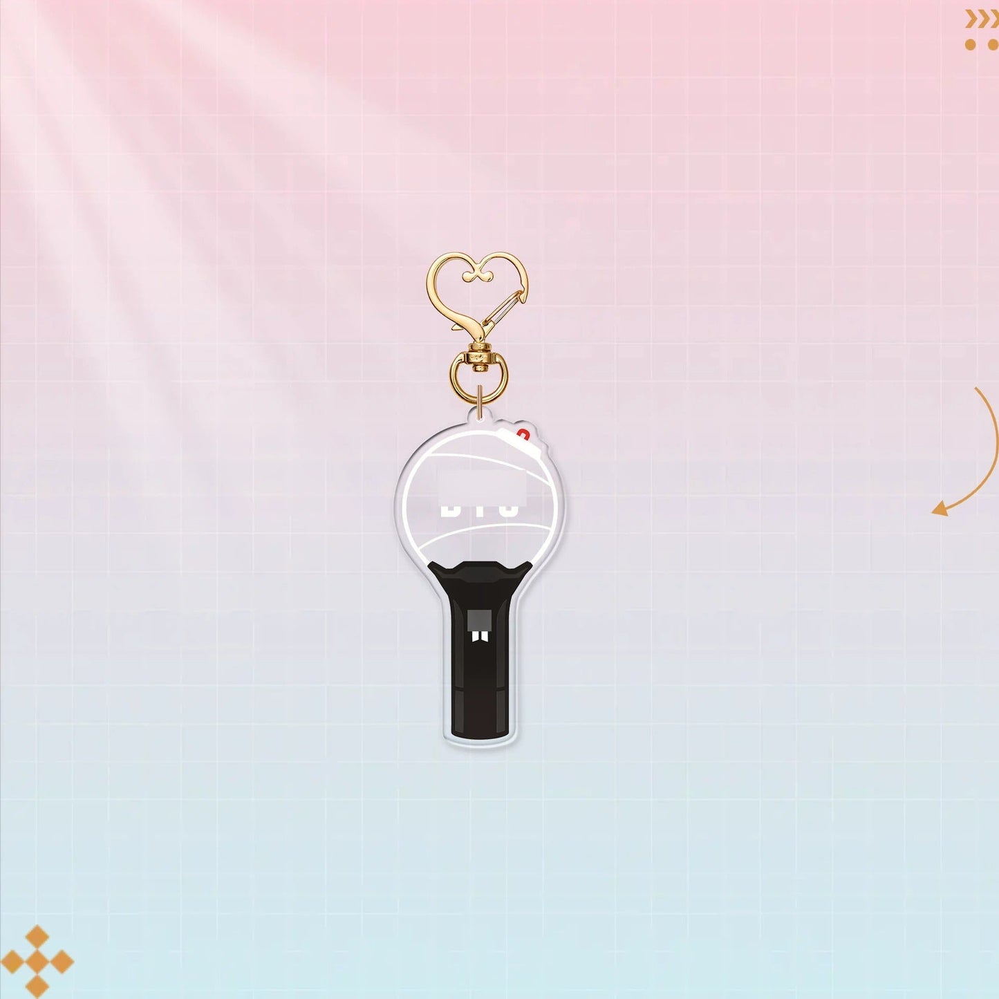 K-pop group support keychains