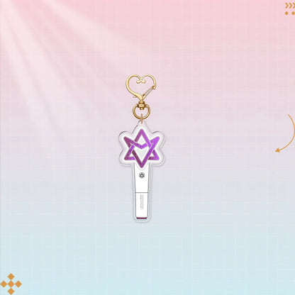 K-pop group support keychains