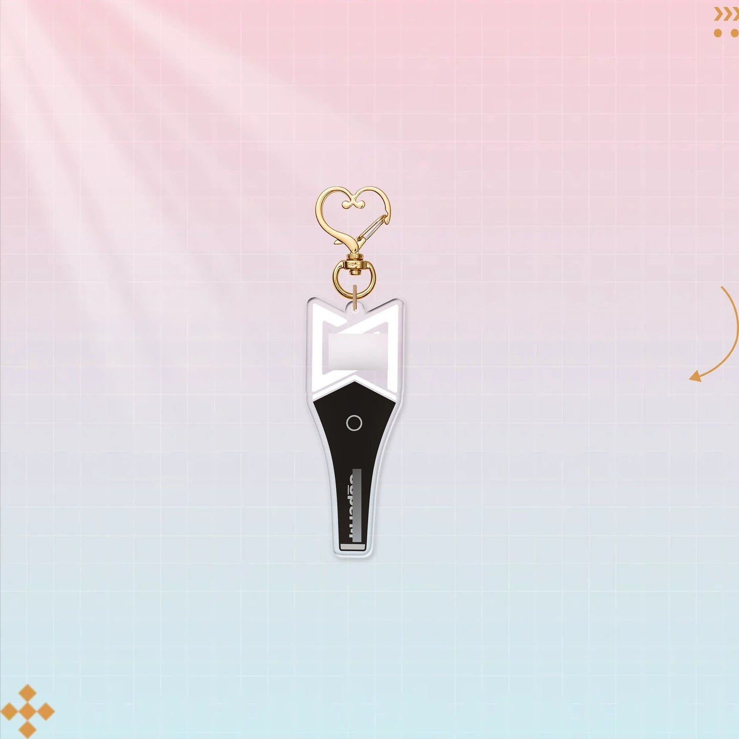 K-pop group support keychains