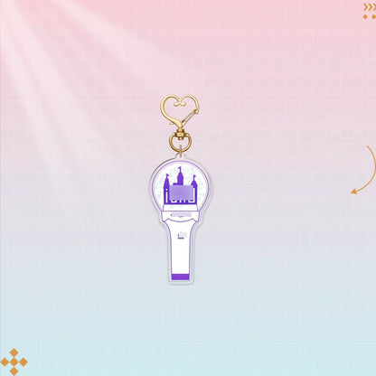 K-pop group support keychains
