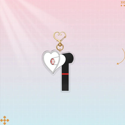 K-pop group support keychains