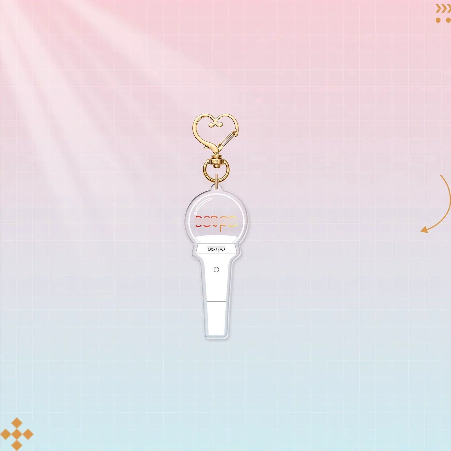 K-pop group support keychains