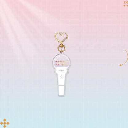 K-pop group support keychains