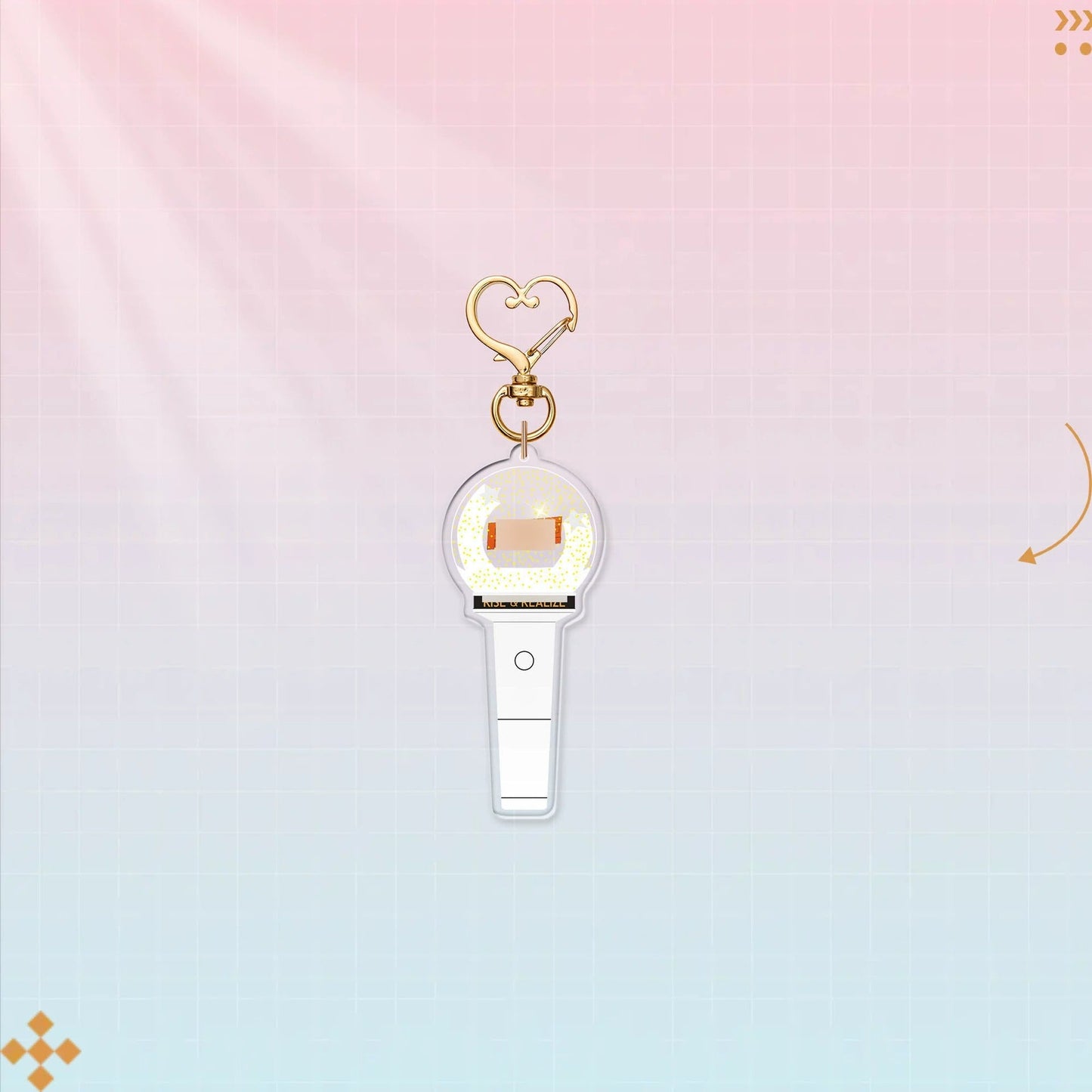 K-pop group support keychains